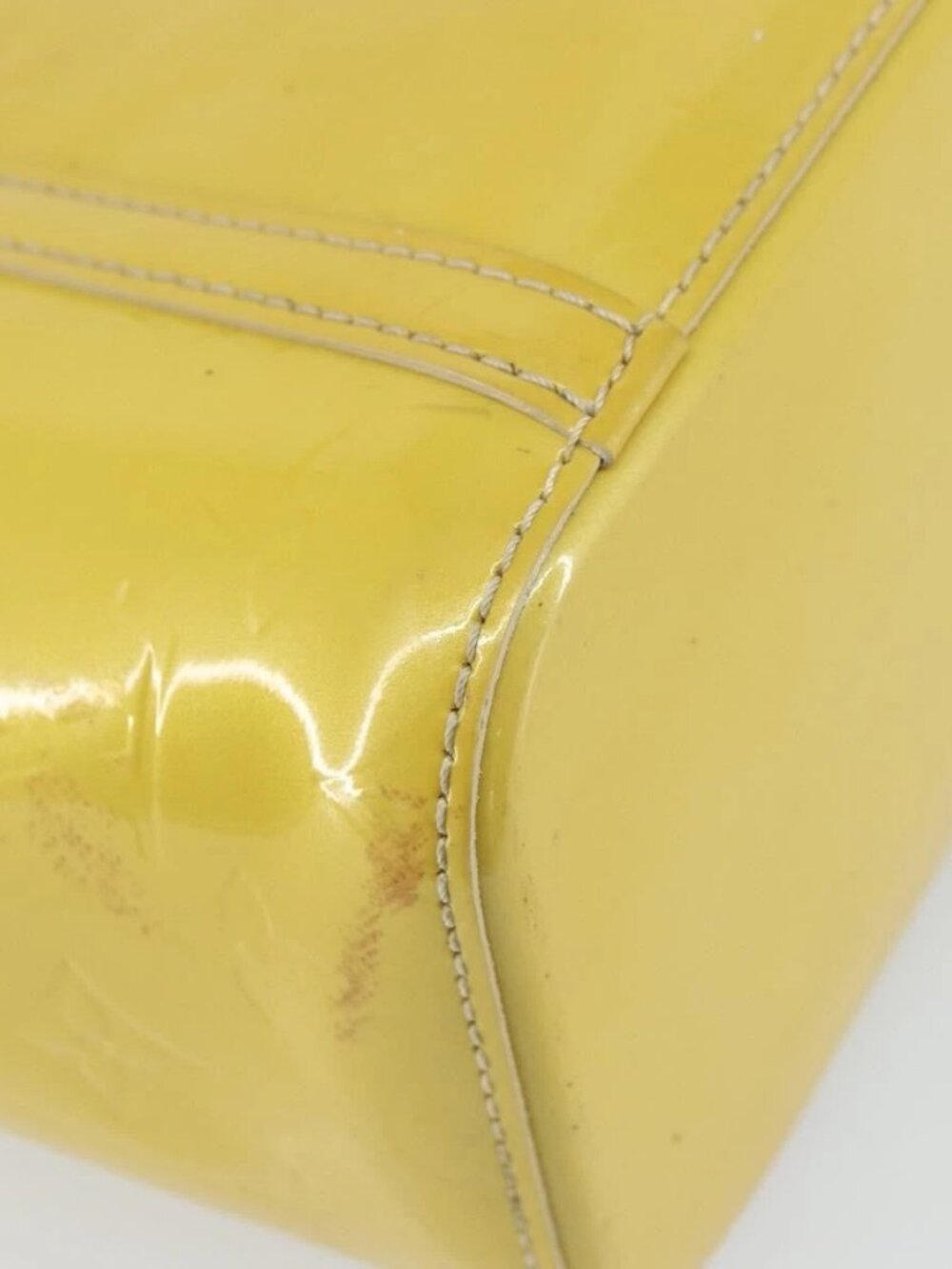 LOUIS VUITTON Monogram Vernis Avalon MM Tote Bag Broncorail M91743 Auth 162011 - Picture 5 of 16